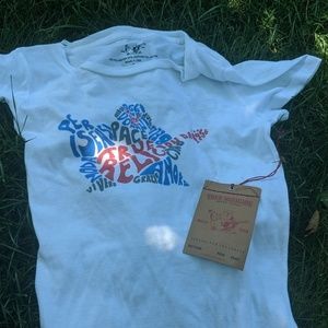 True Religion size small white tee. Ladies